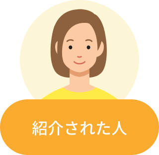 紹介された人